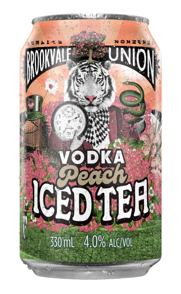 Vodka & Peach Iced Tea